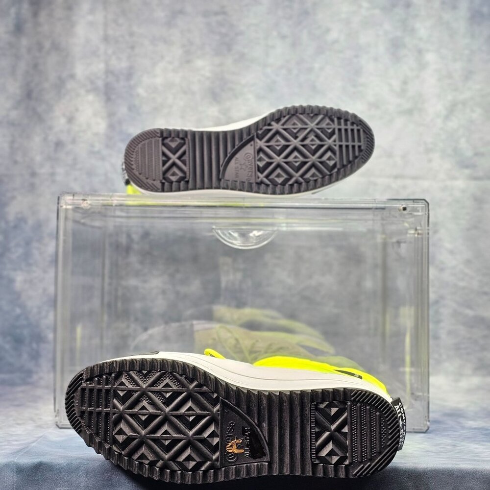 Converse Chuck Taylor All Star Yellow Black Winter Boots – Unisex Men’s 8 / Wome - Picture 4 of 5
